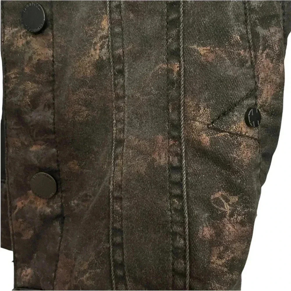 Liverpool Black Metallic Jean Denim Jacket - Picture 5 of 5